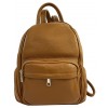 Dollaro leather backpack with multi pockets