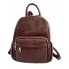 Dollaro leather backpack with multi pockets