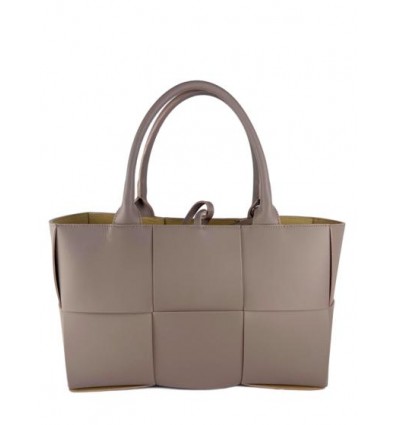 Woven shopping leather bag - BPL3610