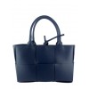 Woven shopping leather bag - BPL3610