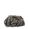 Medium zebra print pony hair pouch BPL9951