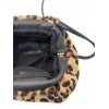 Mini pouch in cavallino con cinturino BPL9950