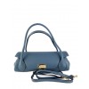 Mini pony hair leather pouch with strap BPL9950