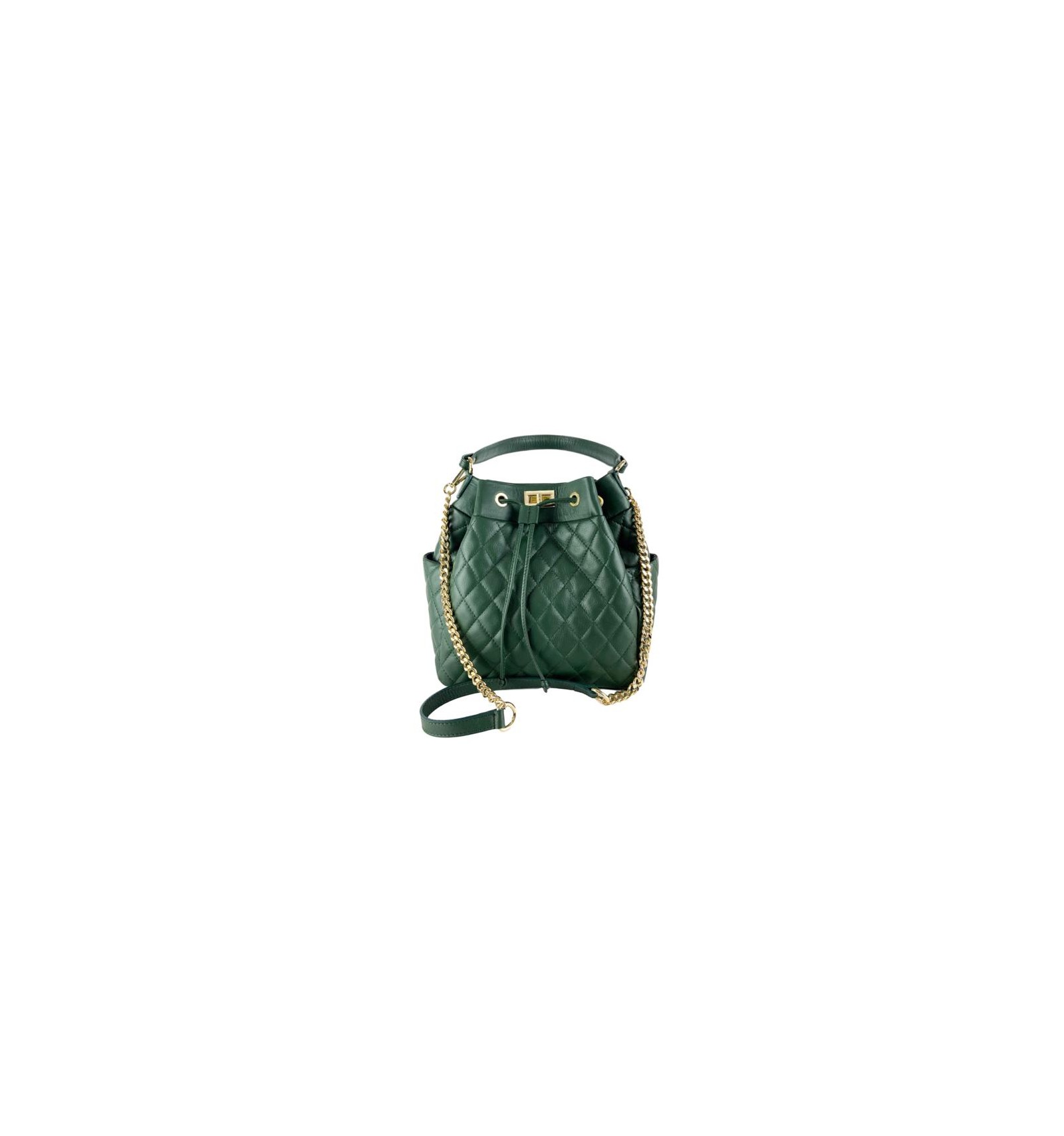 Borsa sales pelle trapuntata