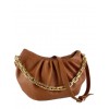 Maxi leather crossbody bag