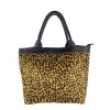 Pony hair leather printed tote BPL9946