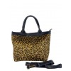 Pony hair leather printed tote BPL9946