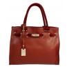 Borsa in pelle con manici in cavallino RS-BP8015