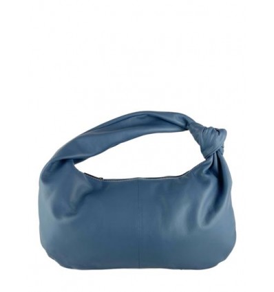 Smooth leather handbag with knot BPL9914