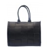 Maxi wave leather handbag BPL9500
