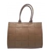 Maxi wave leather handbag BPL9500