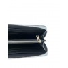 Calfskin wallet with silver studs PT003