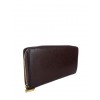 Hammered leather wallet PT005