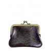 Metallic laminated leather coin purse PTC158