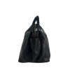 Leather bowling bag with pony-hair insert BPL3617