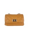 Small leather clutch with stitching BPL3611