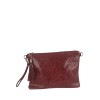 Leather clutch with inlay work BPL3613