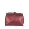 Laminated leather clutch BPL3614