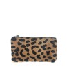 Pony hair purse with animal pattern and leather wristband PT8004