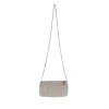 Silver rhinestone case bag BE-V4137