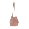 Bucket bag with silver rhinestone BE-V4152