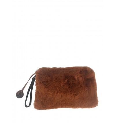 Eco-fur clutch BE-YH9944