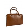 Borsa a mano in pelle effetto coccodrillo BPL9988