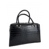 Croc embossed leather handbag BPL9988