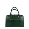 Croc embossed leather handbag BPL9988