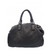 Woven leather vintage shopper BPL9975