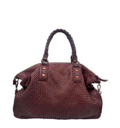 Shopper vintage intrecciata BPL9975