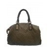 Woven leather vintage shopper BPL9975