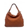 Borsa a mano in pelle vintage intrecciata BPL9979