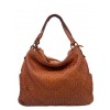 Woven vintage leather handbag BPL9975