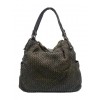 Borsa a mano in pelle vintage intrecciata BPL9979