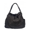 Borsa a mano in pelle vintage intrecciata BPL9979