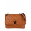 Leather shoulder bag with star buckle BPL3623