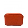 Leather clutch with embossed star BPL3625