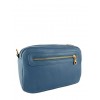 Borsa a tracolla in pelle con doppia zip BPL3627