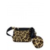 Pony hair leather and multi pochette crossbody bag BPL3628