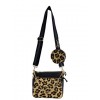 Pony hair leather and multi pochette crossbody bag BPL3628